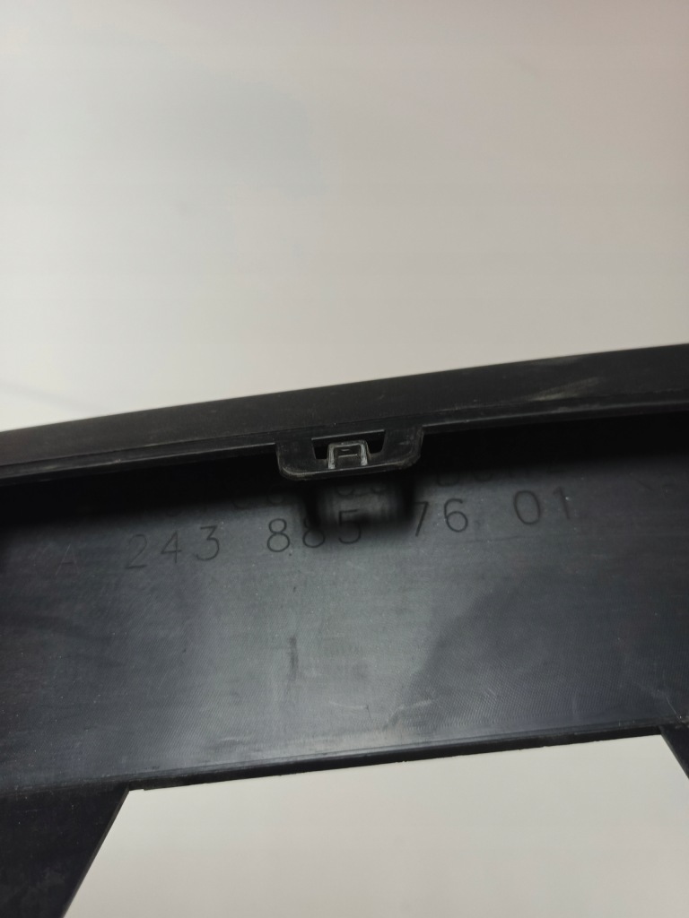 фото №12, Da1464 - молдинг бампера перед нижня mercedes eqa w243 amg a2438857601