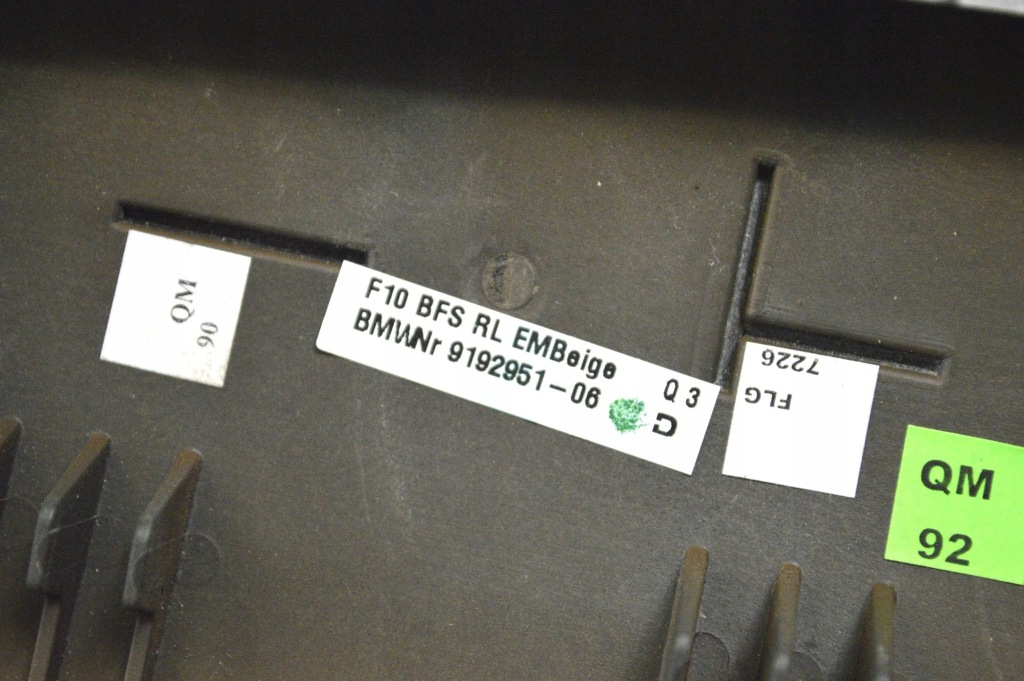 фото №5, Bmw 5 f10 f11 2011 рамка бардачка панелі приладової панелі