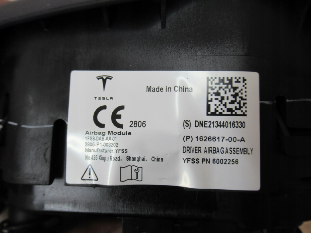 фото №5, Подушка безпеки подушка водія tesla оригінал