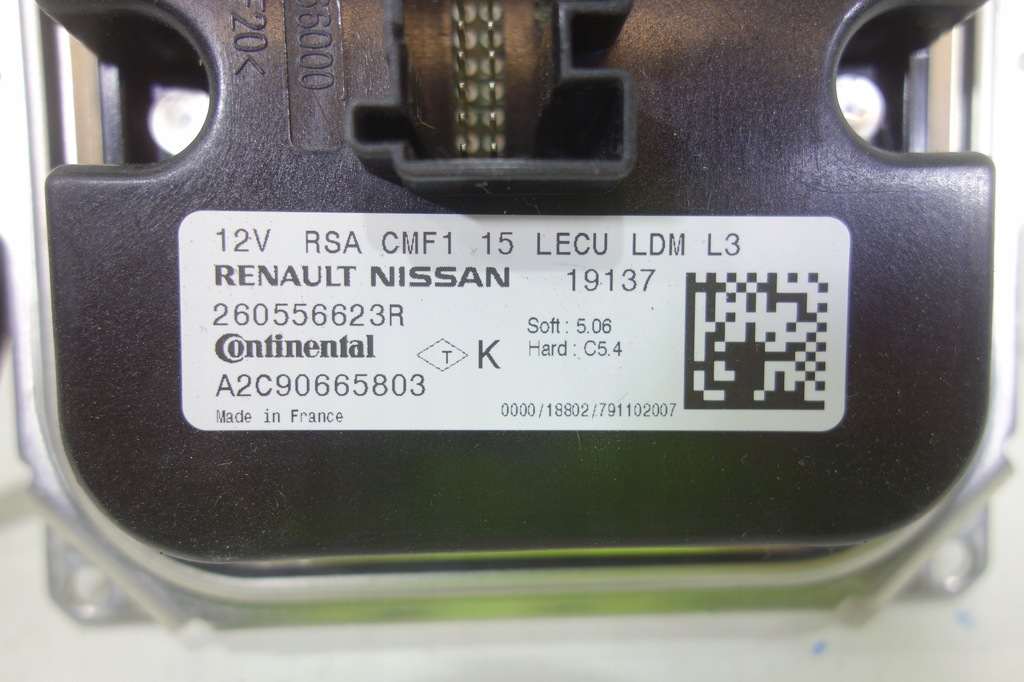 фото №3, Модуль renault clio v megane iv lift 260556623r