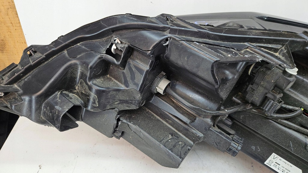 фото №12, Nissan qashqai j12 21- led правая лампа передняя перед фара