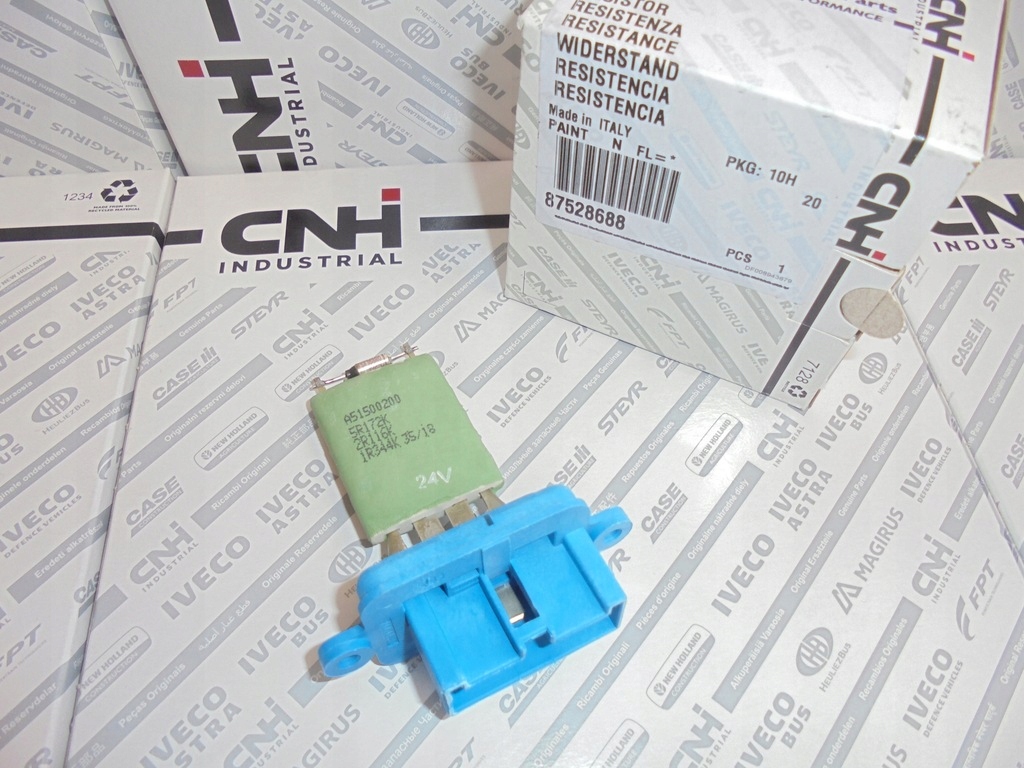 фото №1, Резистор вентилятор iveco astra hd7, hd8 87528688