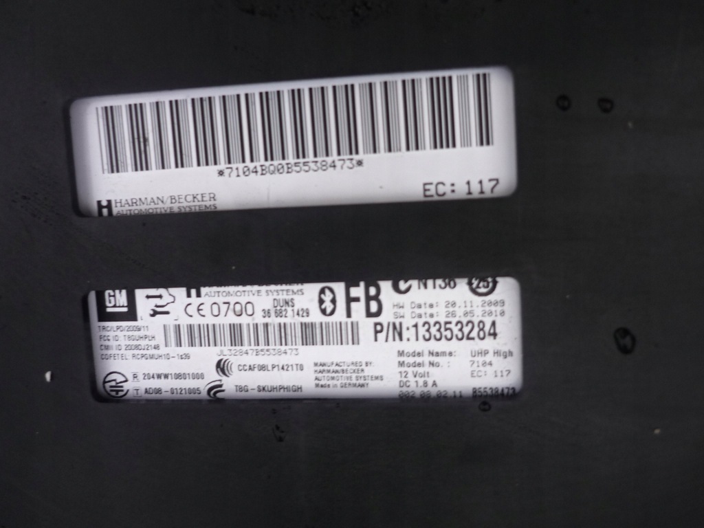 фото №3, Модуль bluetooth 13353284 opel insignia