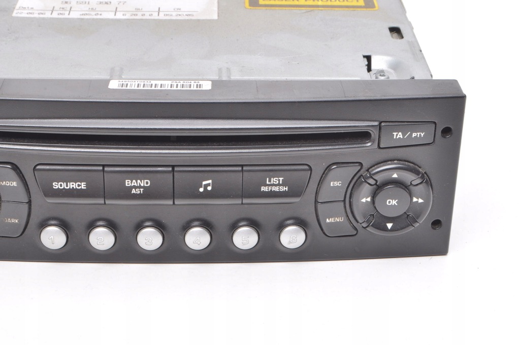 фото №6, Citroen c4 i радио cd 9659139077