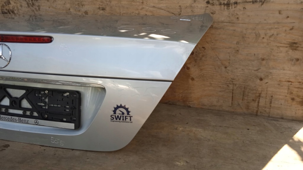 фото №6, Mercedes w211 sedan крышка багажника задняя c744