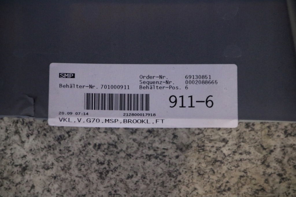 фото №13, Bmw 7 g70 i7 m-pakiet бампер перед usa цвет c4p