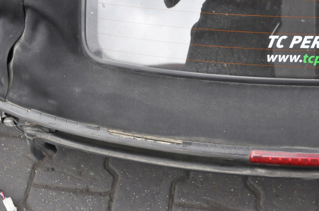 фото №9, Mini r52 cabrio kabriolet м'який складний дах скло каркас