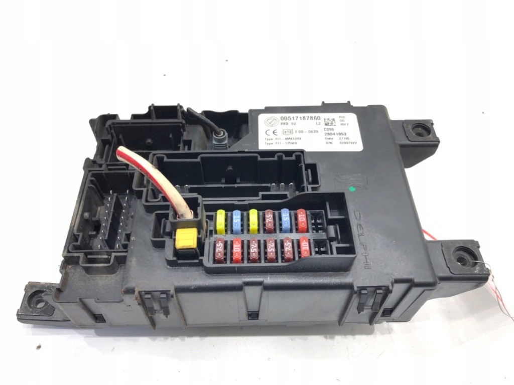 фото №1, Модуль bsi fiat grande punto 00517187860 хэтчбек блок управления