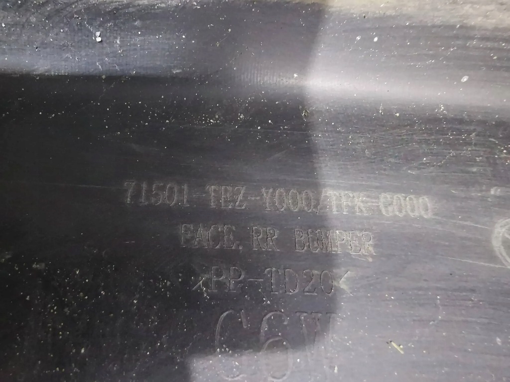 фото №8, Honda civic x 10 sedan бампер задняя 71501-tez-y000 !!