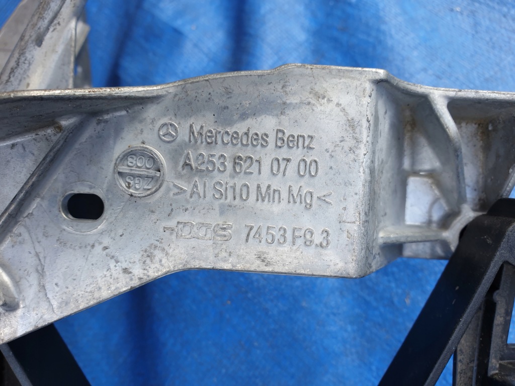фото №7, Mercedes glc x253 w253 w x 253 pas передний усилитель передние