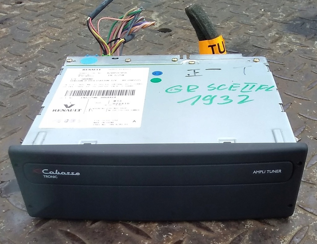 фото №1, Renault grand scenic ii тюнер радіо 8200597450