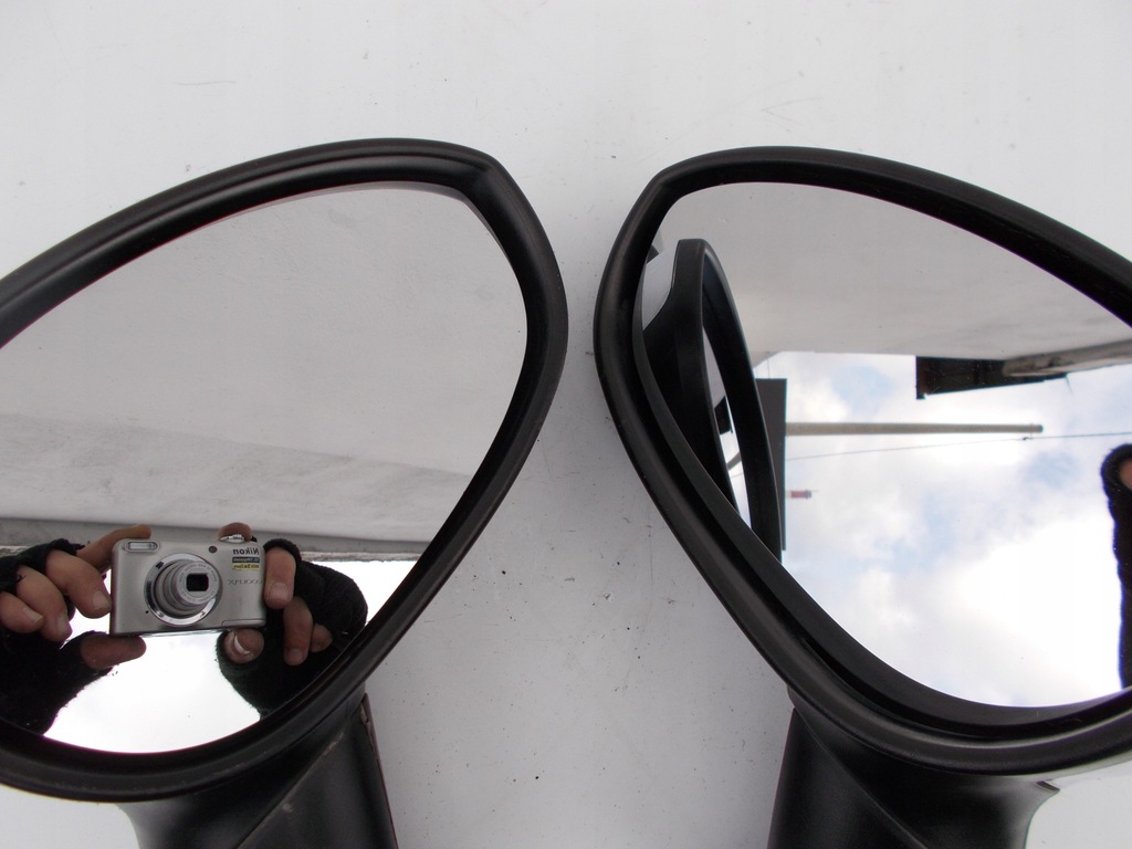 фото №8, Дзеркало fiat grande punto 5 pin 2szt evo хром