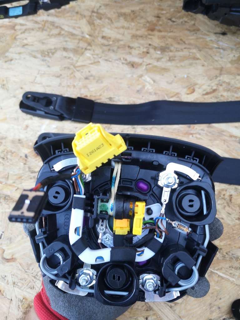 фото №10, Audi a5 8w панель приладів подушки безпеки ремені оригінал lift