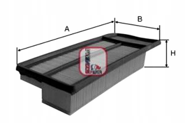 фото №2, Фильтр воздуха alfa romeo mito citroen nemo fiat