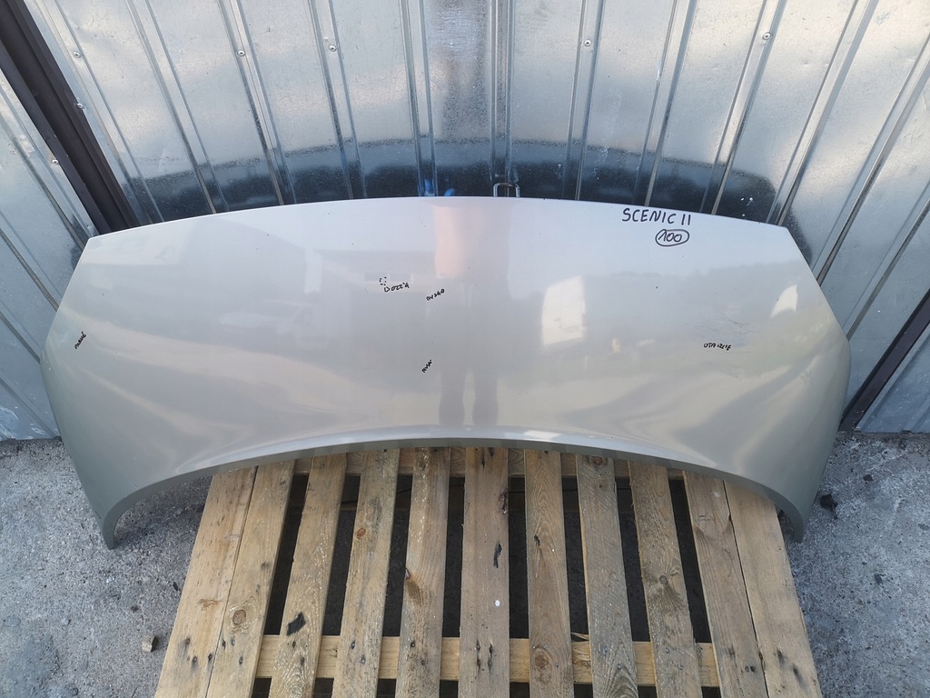 фото №2, Капот крышка двигателя renault scenic ii 2 lift