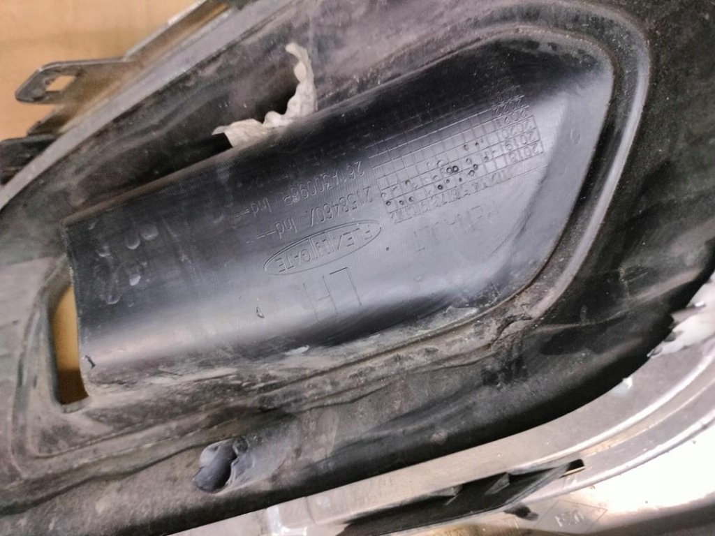 фото №4, Решётка перед левая + хром renault kadjar lift 18-