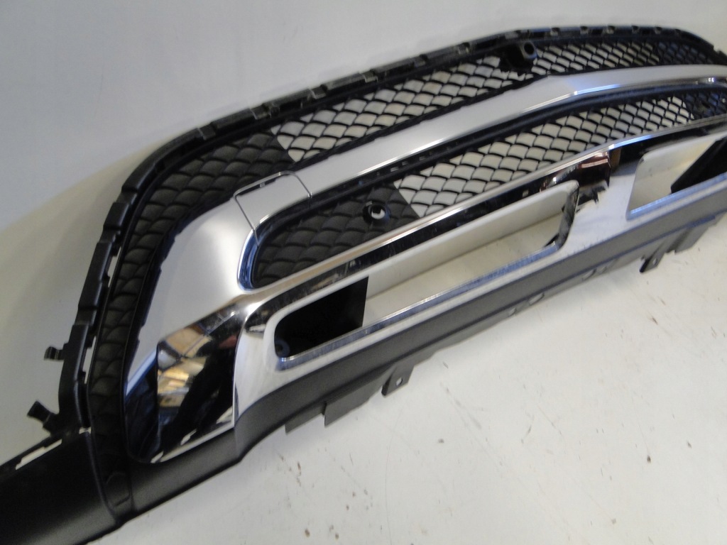 фото №7, Mercedes gls 166 x166 решітка середня нижня нижній спойлер хром