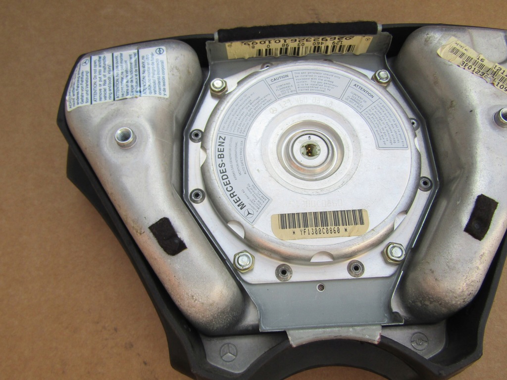 фото №9, 1 mercedes w201 190 w124 r129 w202 подушка безопасности подушка водителя sportline