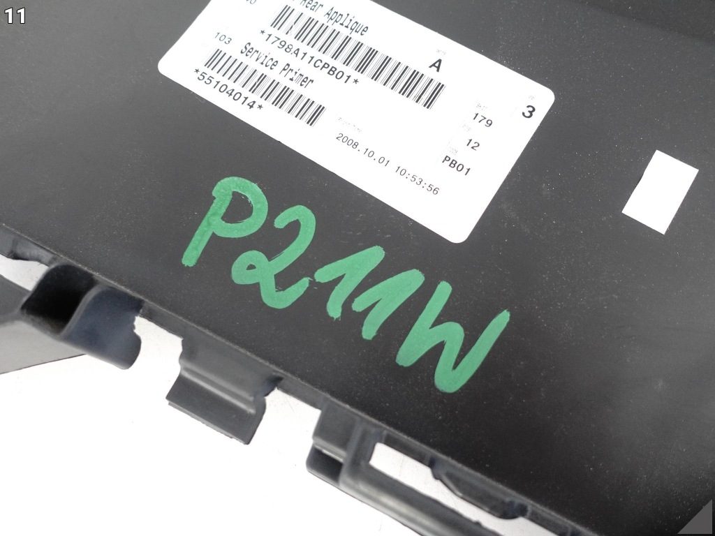 Bmw x5 e70 m-pakiet 06-10 уголок корпус бампера левый задняя 8037281 Оригинал