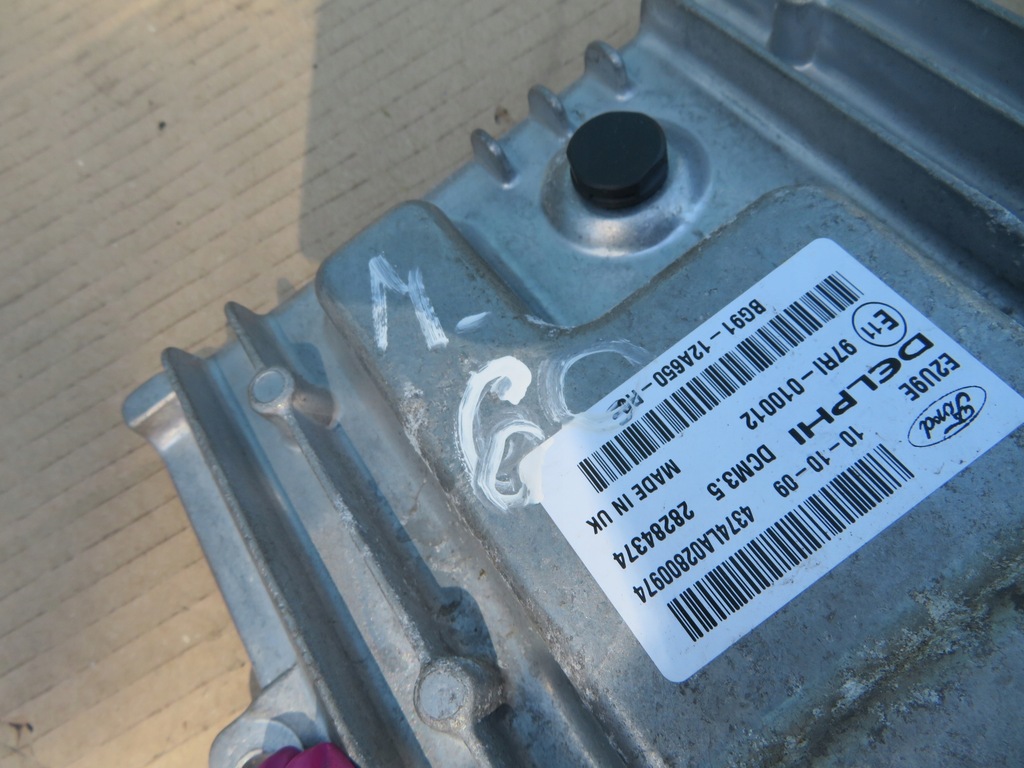 фото №11, Набор стартовый бортовой компьютер ford mondeo mk4 iv bg91-12a650-rc