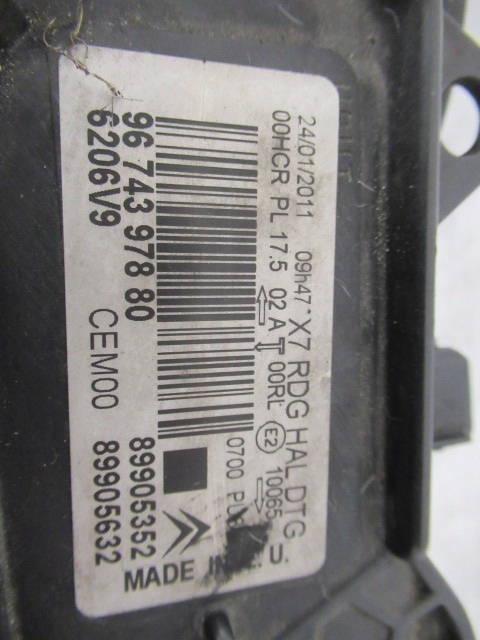 фото №8, Citroen c5 iii x7 lift лампа передня перед права anglia