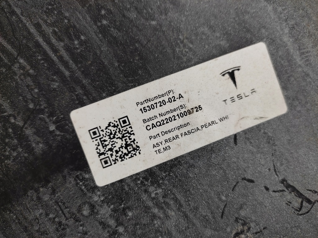 фото №10, Tesla model 3 бампер задній задня 2017- 6pdc