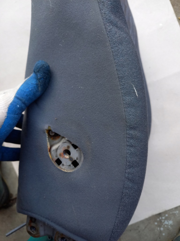 фото №12, Toyota previa ii 00-06 спинка сиденье перед l i p материал