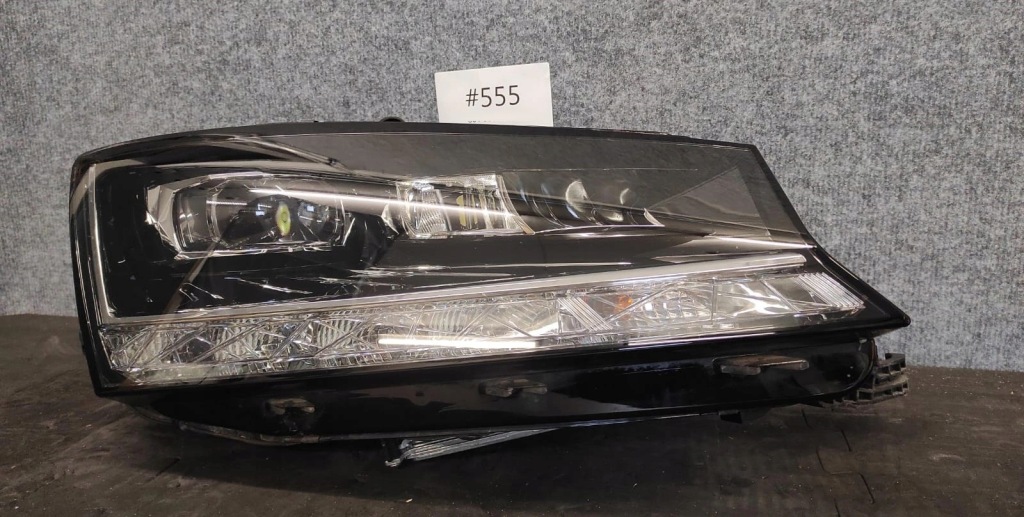 фото №1, Skoda fabia iii лампа фара full led lift правый перед