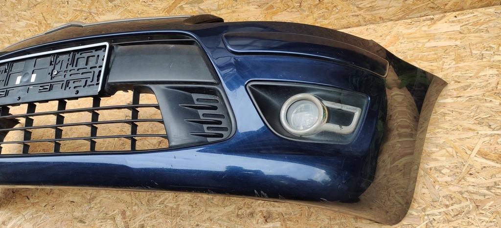 фото №6, Citroen c4 i lift бампер передний перед kompletny granatowy