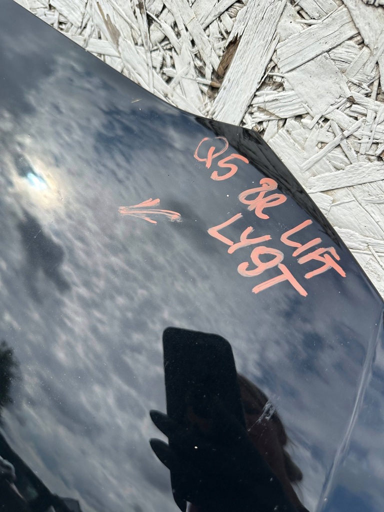 фото №6, Q5 8r lift капот перед передня czarna ly9t