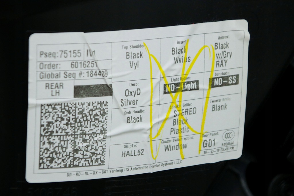 фото №6, Bmw x3 g01 обшивка оббивка двері ліва задня лівий задня