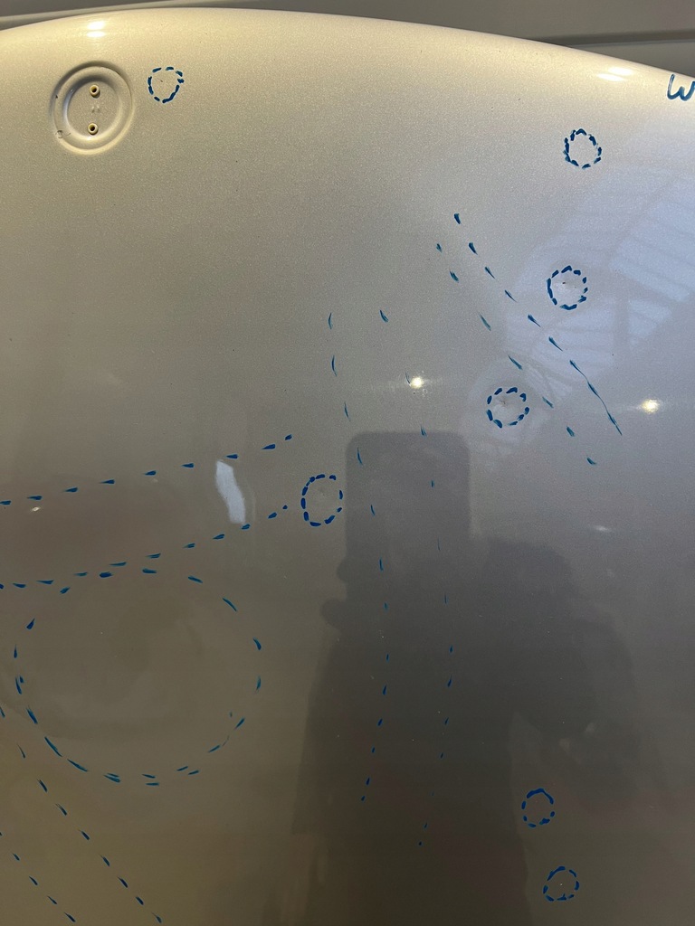 фото №7, Капот крышка двигателя mercedes ml w164