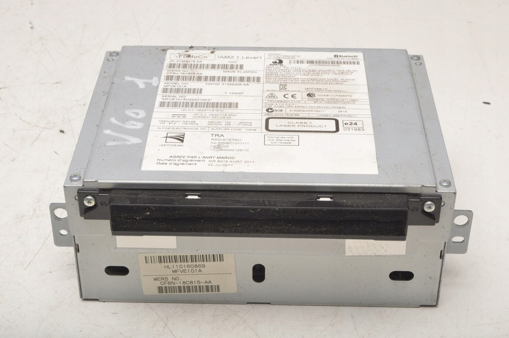 фото №1, Volvo s60 ii v60 радио 31358278