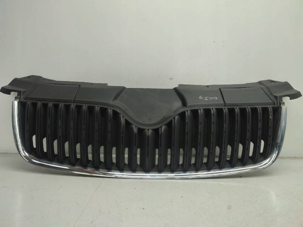 фото №1, Решітка радіатора решітка радіатора хром skoda fabia ii roomster перед 5j0853668a