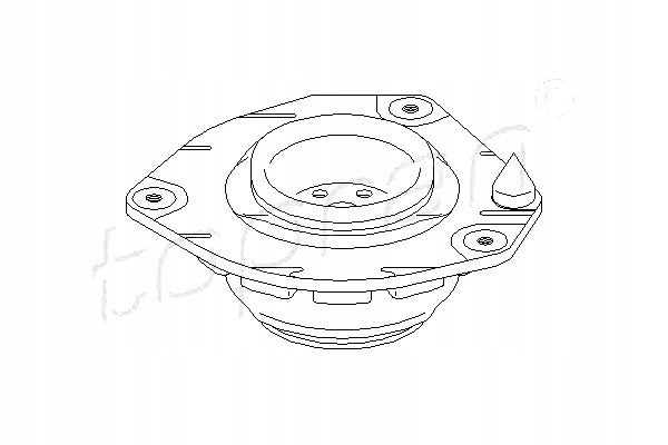 фото №1, Topran подушка амортизатора renault grand scenic