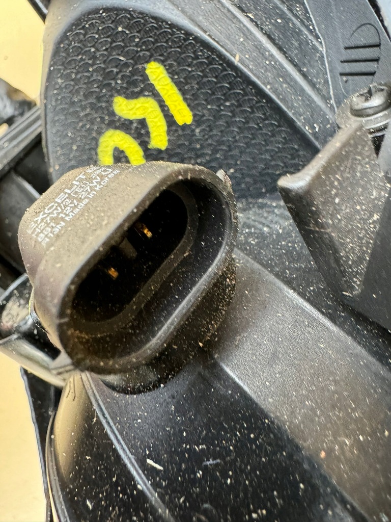 фото №11, Hyundai ix20 10-15r лампа drl противотуманная фара правый перед передний