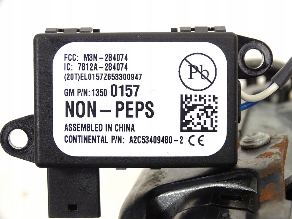 фото №8, Замок запалювання + ключ з пульт + імобілайзер opel zafira iii c tourer 2011-2016