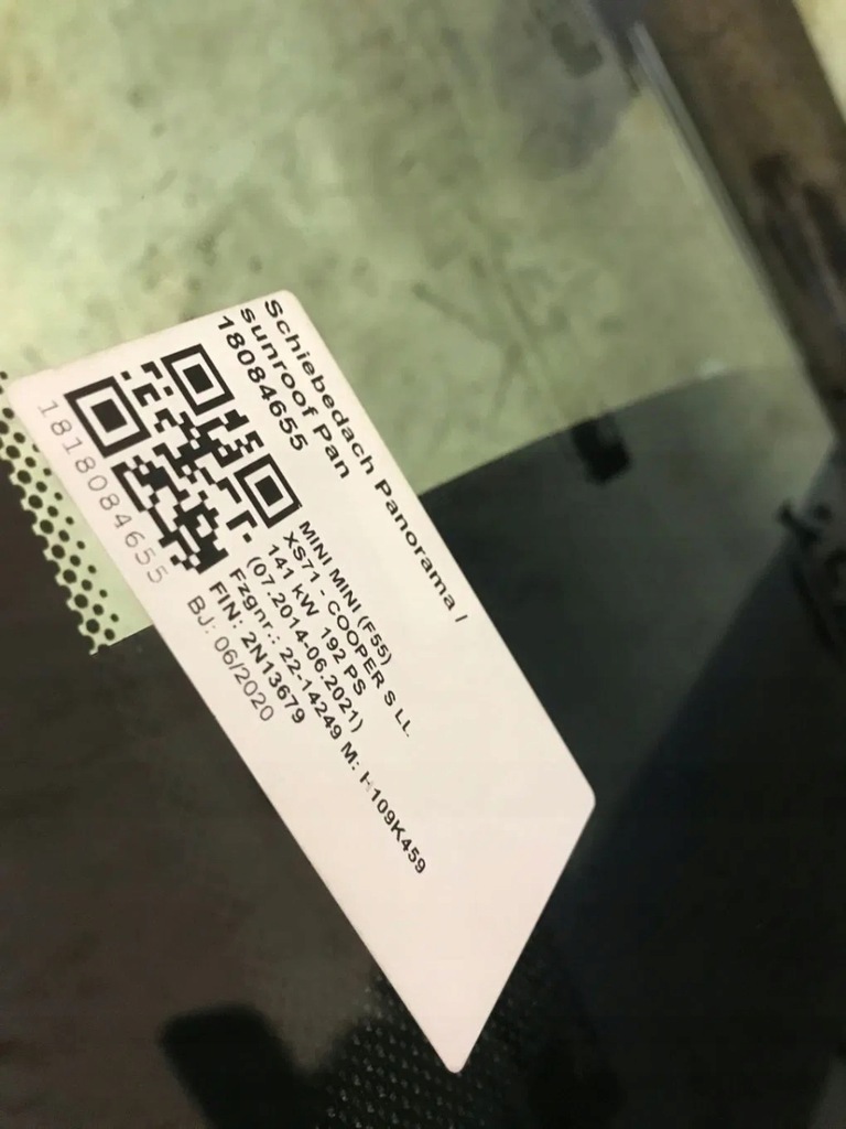 фото №11, Панорама крыша панорамный mini cooper f56