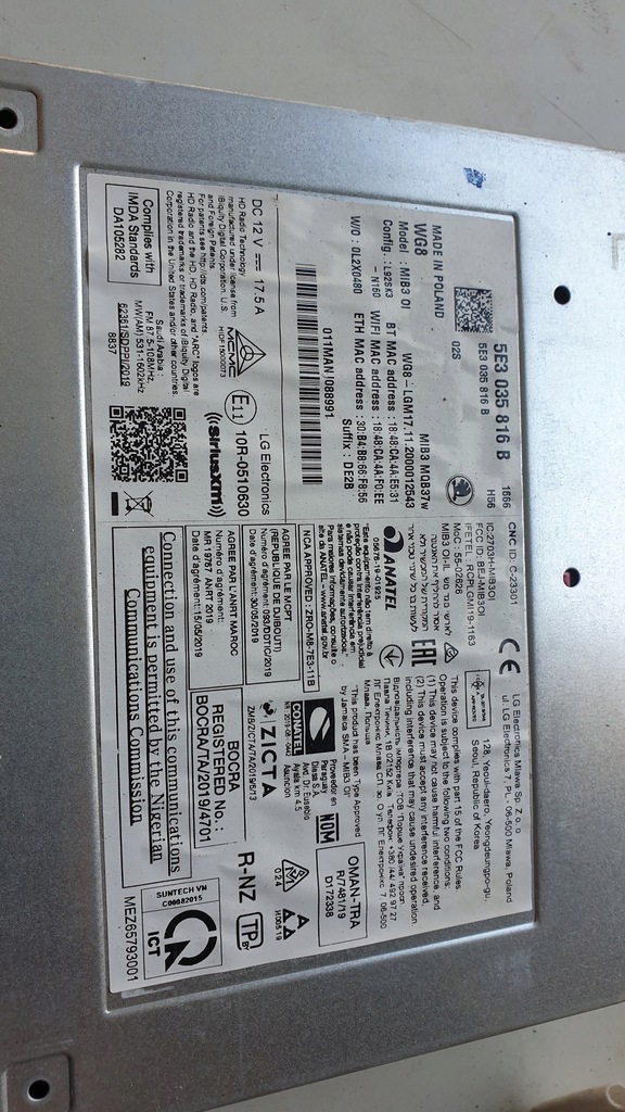 фото №9, Зчитувач мультимедіа navi skoda octavia 4 5e3035816b