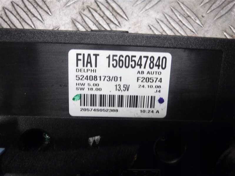 фото №3, Панель керування обдув alfa romeo 159