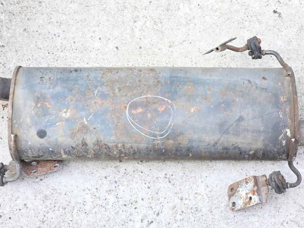 Ducato boxer 2.3 14- гаситель средний конечный выхлоп 1 с Разборки