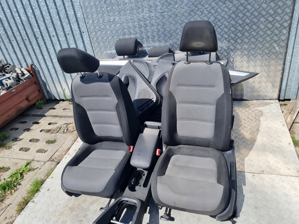 фото №10, Vw jetta 2013 r сидіння сидіння оббивка