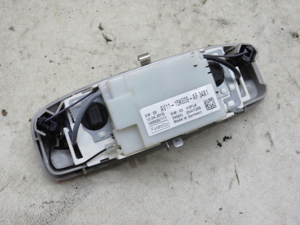 фото №3, Лампа освітлення кабіни ecosport av11-15k609-af