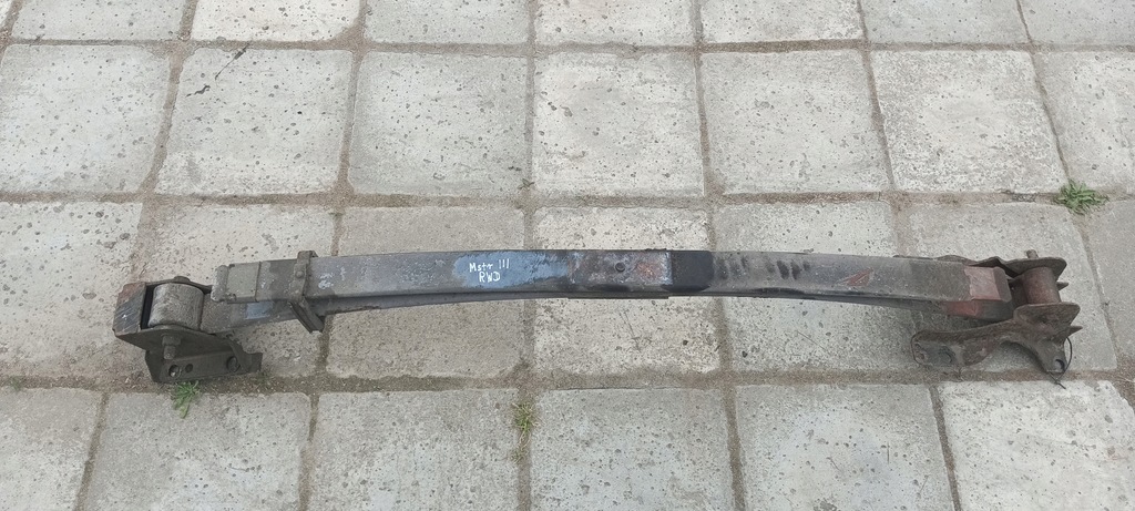 фото №1, Renault master iii 2.3 dci rwd ресора подвійний щітка задня