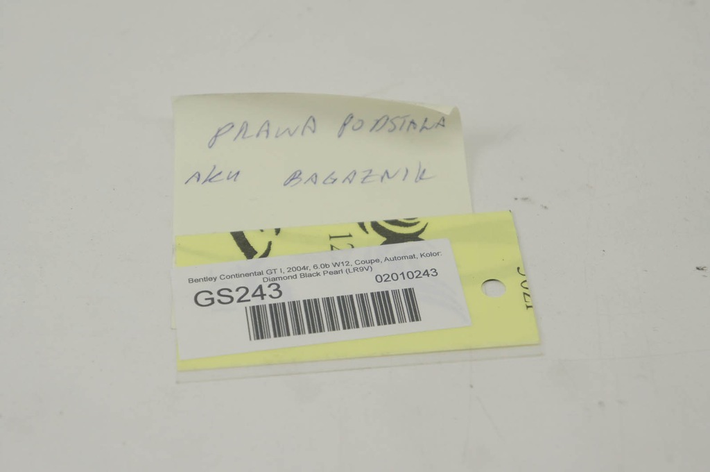 фото №6, Gs243 bentley continental gt i основа акумулятор