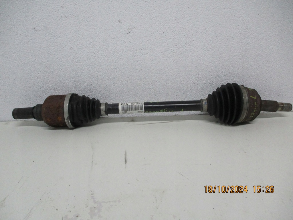фото №1, Привідний вал ліва peugeot 3008 ii 9808771480