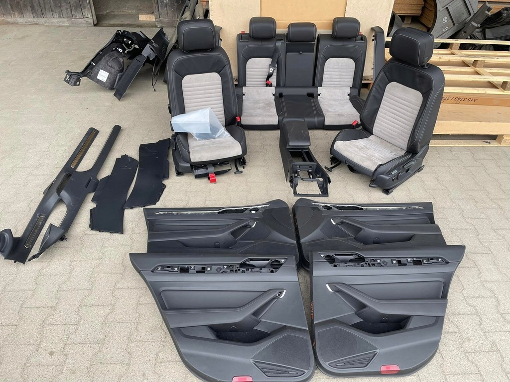 фото №10, Vw passat b8 kombi сиденья кожа массаж подогрев