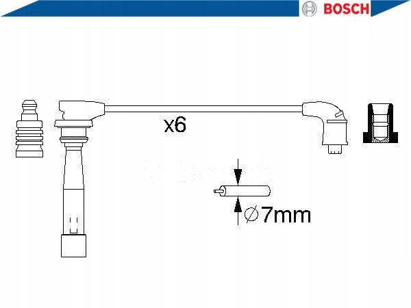 фото №4, Набор трубопровод зажигания bosch 986 356 992