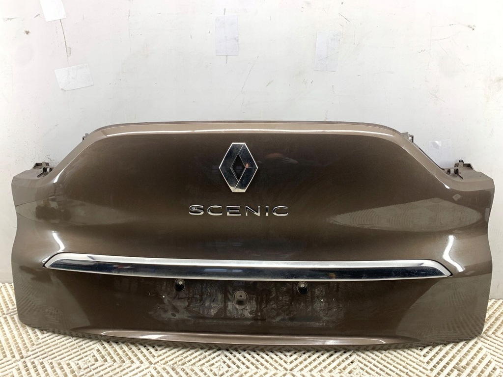 фото №1, Накладка кришки задня renault grand scenic iv minivan brown cnm + black gne