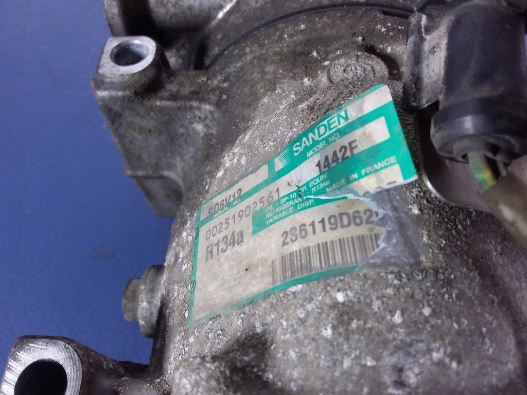 фото №4, Mazda 2 dy 1.4 mzcd компресор кондиціонера sd6veaf